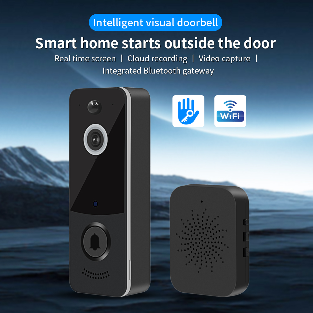 Home Security Ideas - 1080P WIFI Video Doorbell TTLOCK App