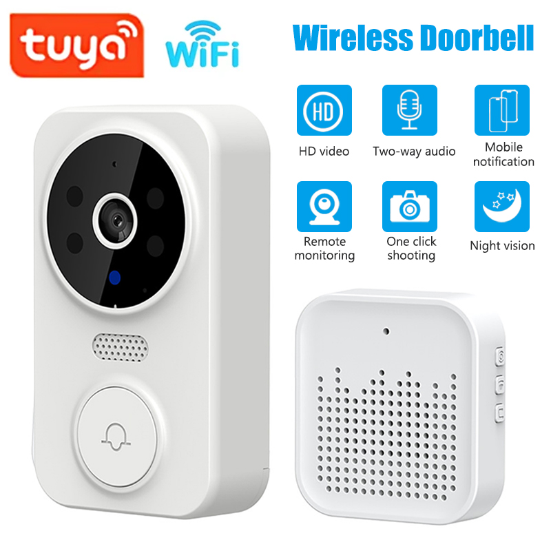 Home Security Ideas - WiFi Smart Video Doorbell Camera Night