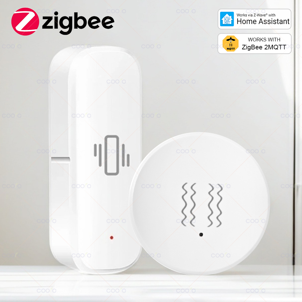 Home Security Tools - ZigBee 3.0 Vibration Sensor Real Time