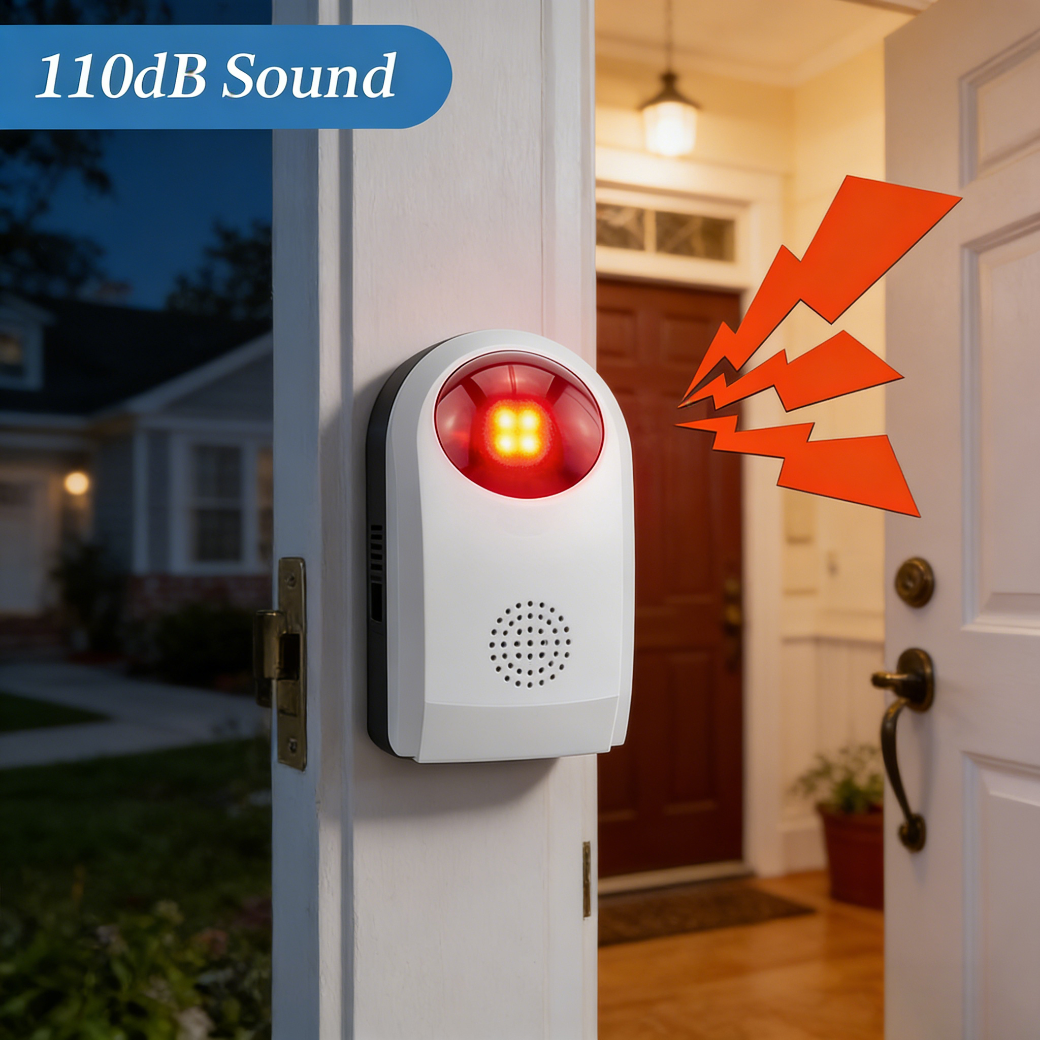 Sim Gsm Alarm - Flash Alarm Wireless Outdoor Siren With