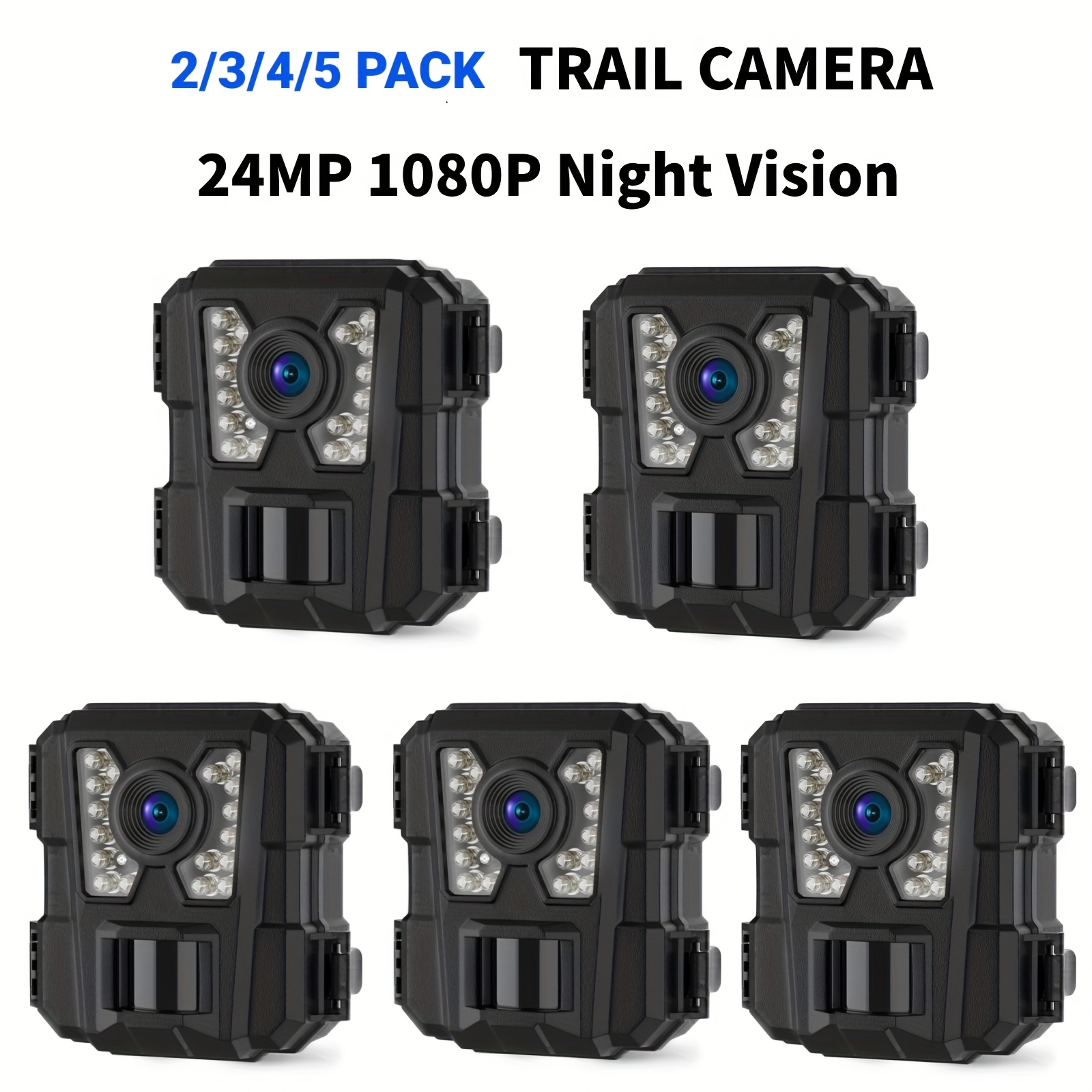 Home Security Game - Trail Camera, 24MP 1080P Game Camera