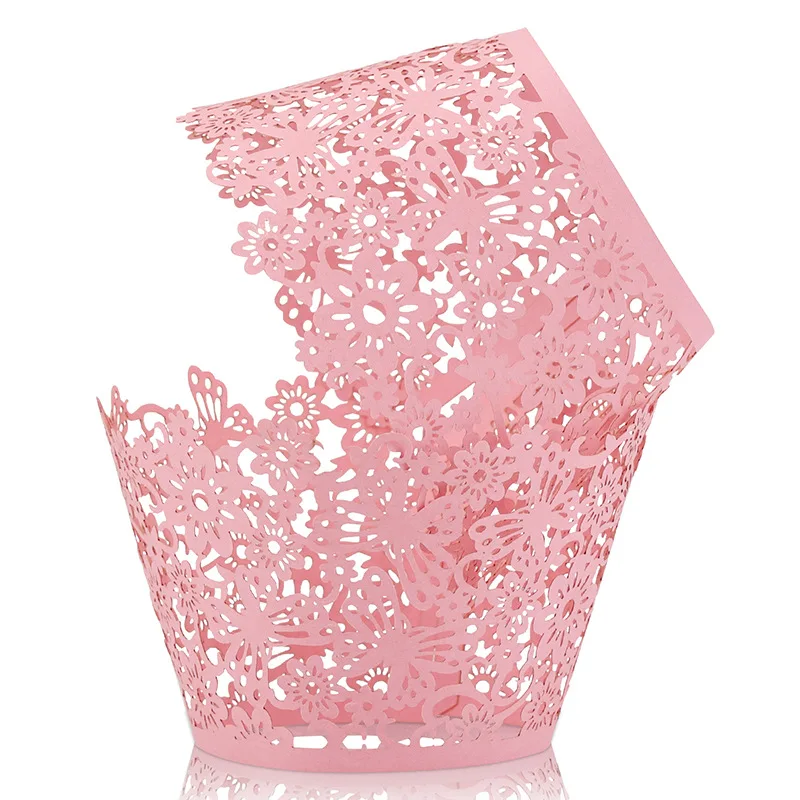 Home Security Laser - 50 Pcs Laser Cut Hollow Cupcake