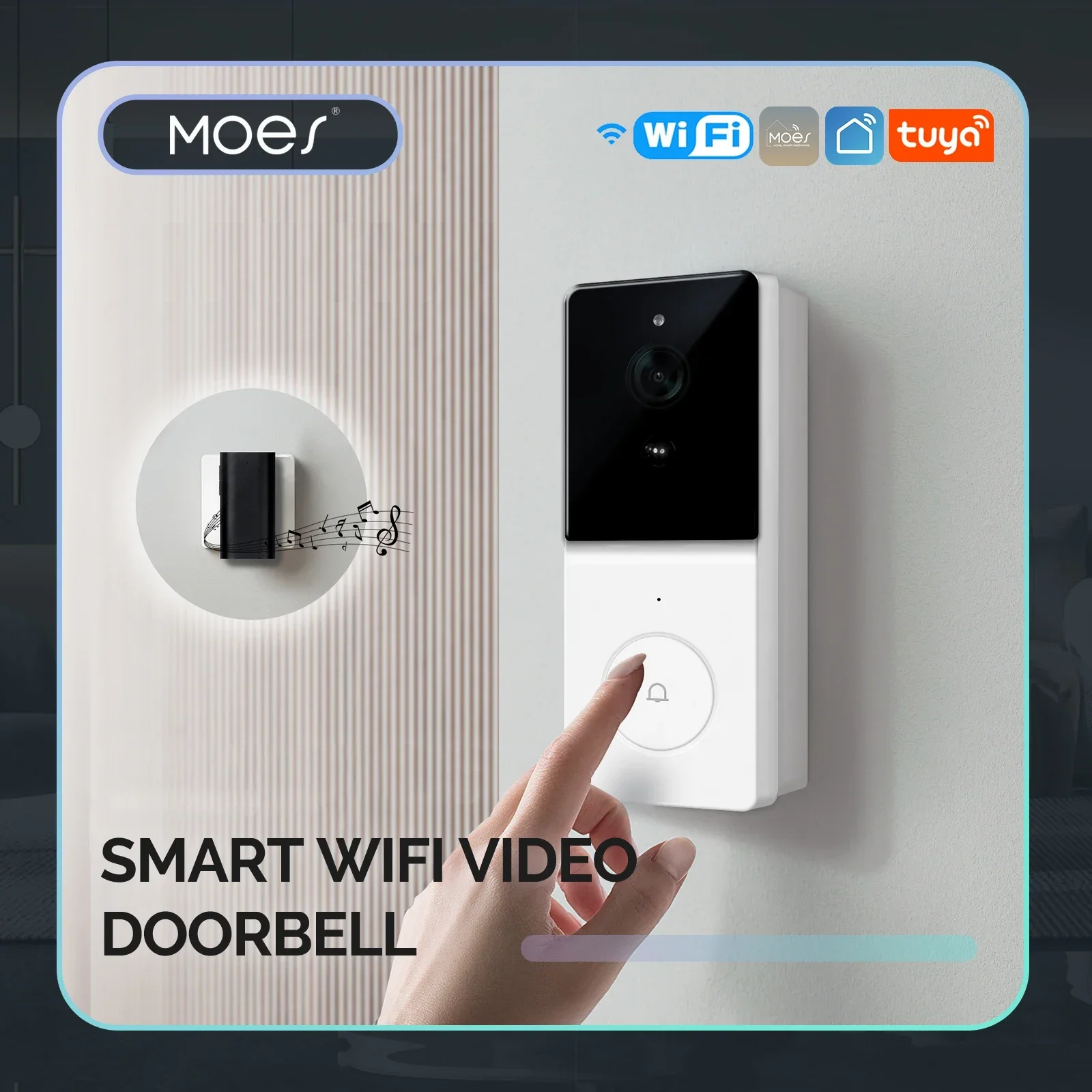 Home Security Ideas - MOES Tuya Smart WiFi Video Doorbell