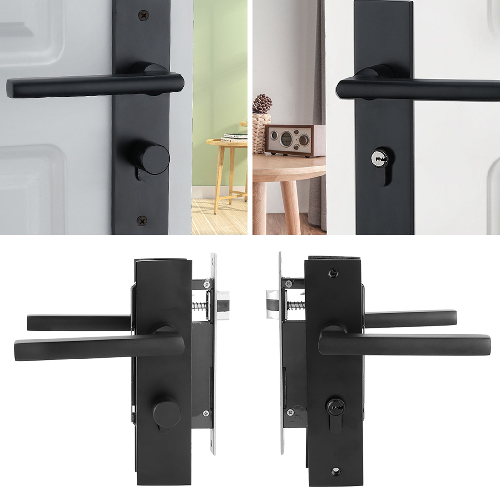 Space Aluminum Bedroom Door Lo - Home Security Ideas review and price