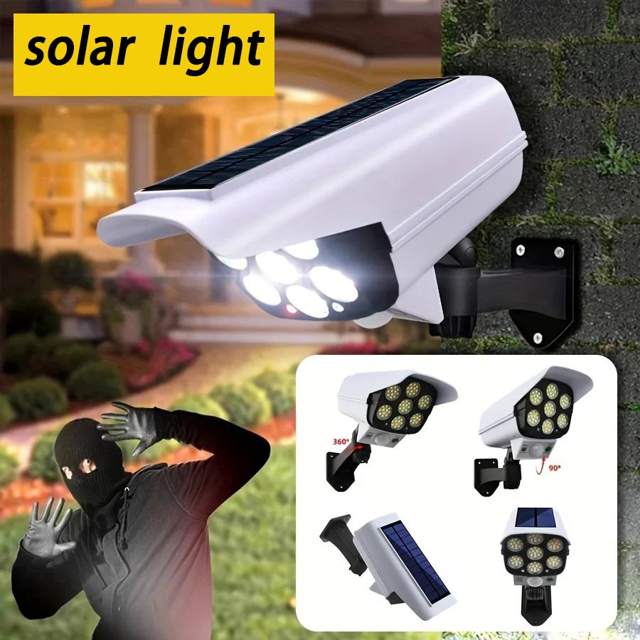 Solar Lights Outdoor With Moti - Fake Camera Dummy review and price