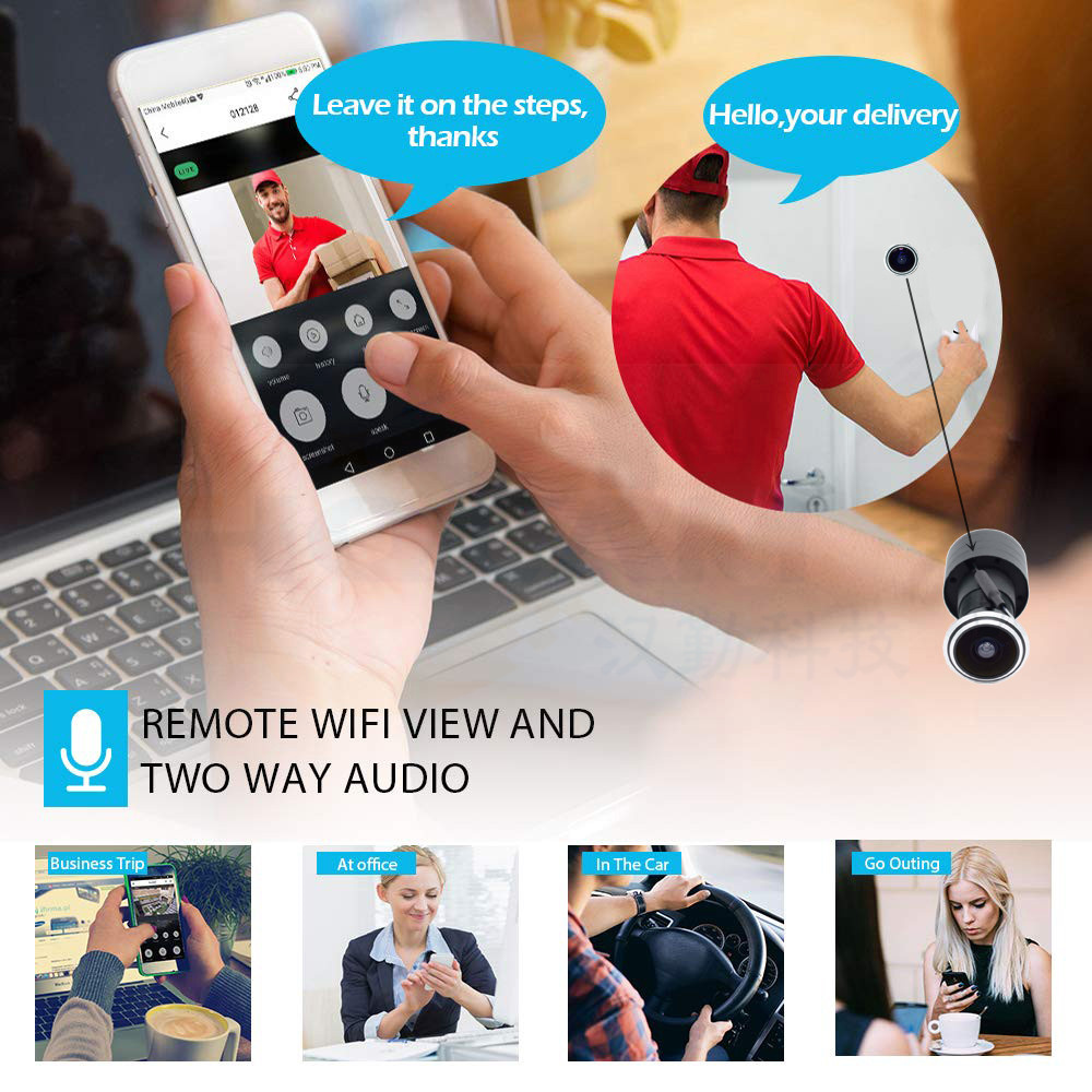 5MP Door Eye IP POE Camera Min - Home Security Ideas review and price