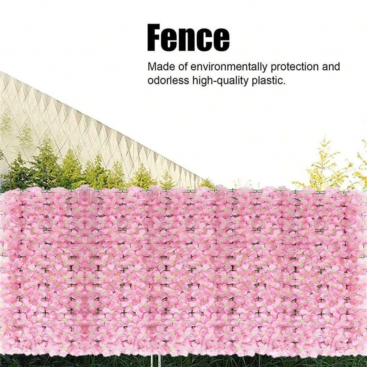 Expanding Artificial Fence Scr - Home Security Fence review and price