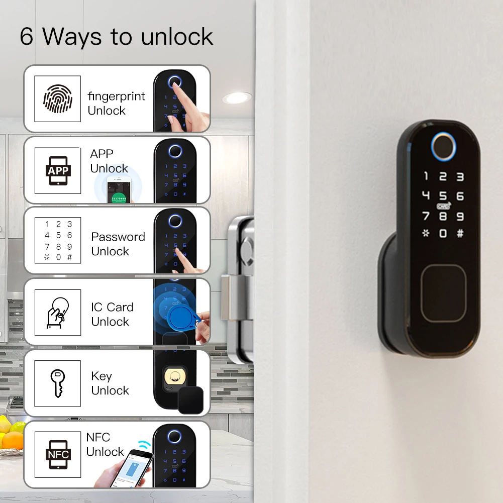MOES WiFi Tuya Smart Lock Door - Home Security Ideas review and price
