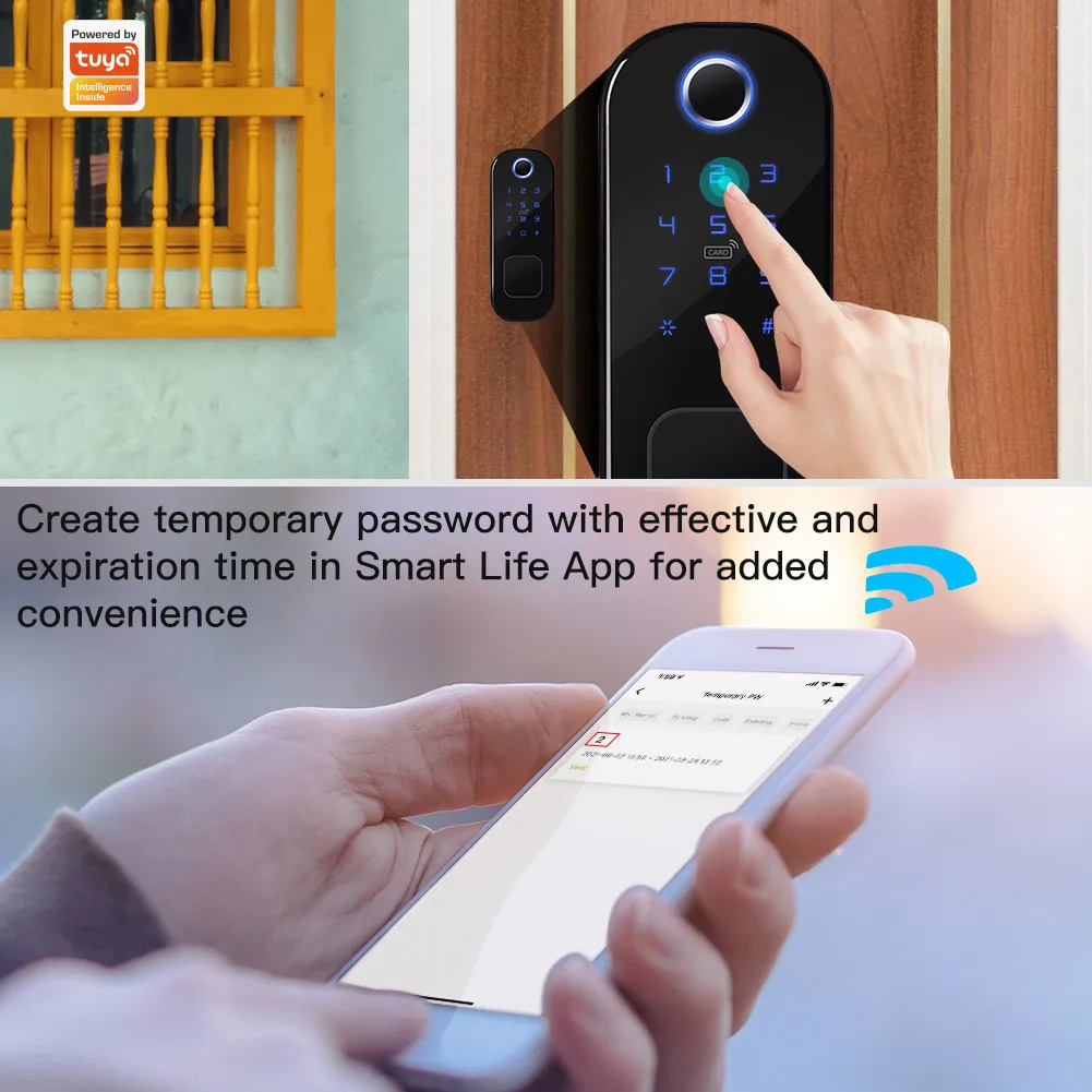 MOES WiFi Tuya Smart Lock Door - Home Security Ideas review and price