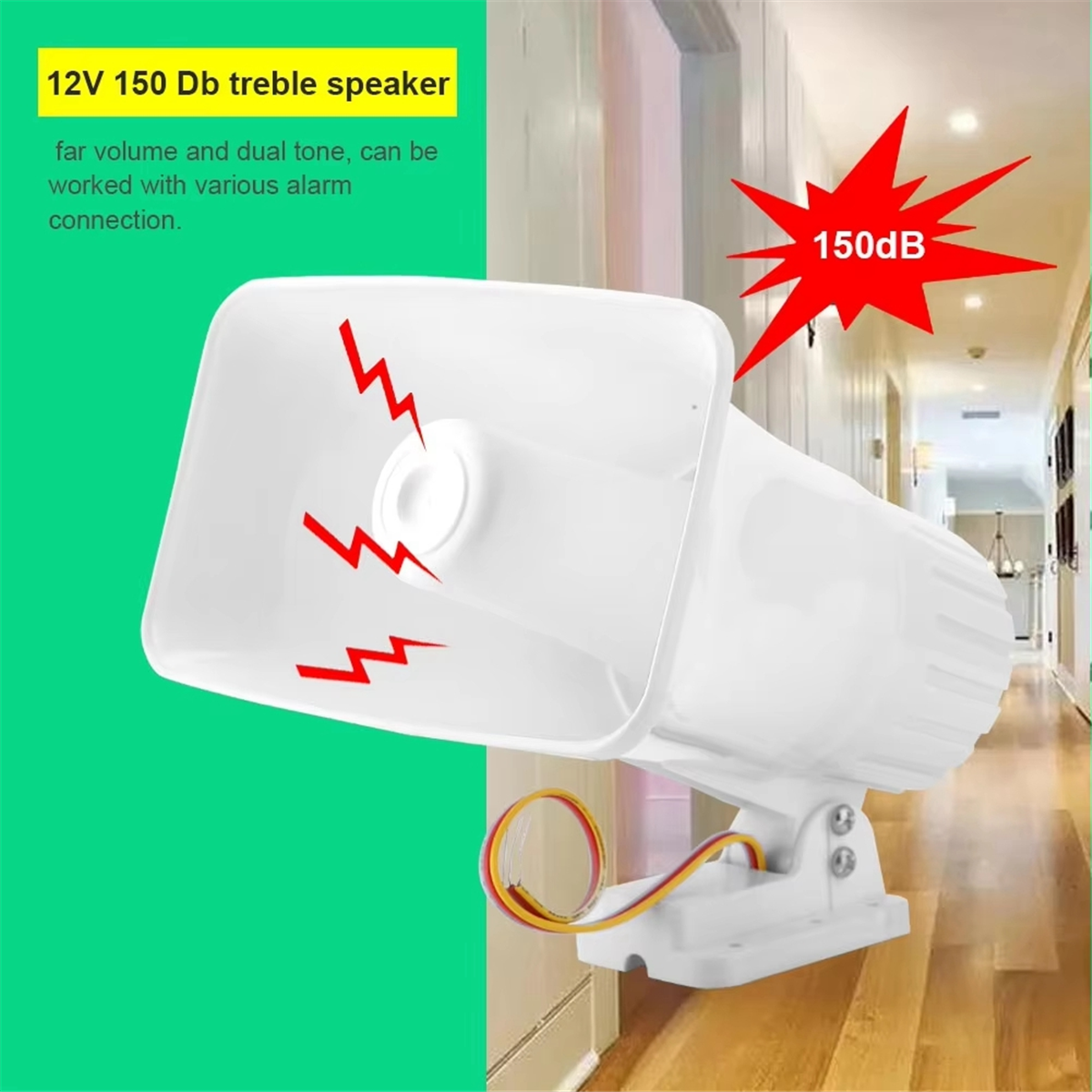 ABNJ New XL- 112 130 DB DC 12V - Home Security Xl review and price