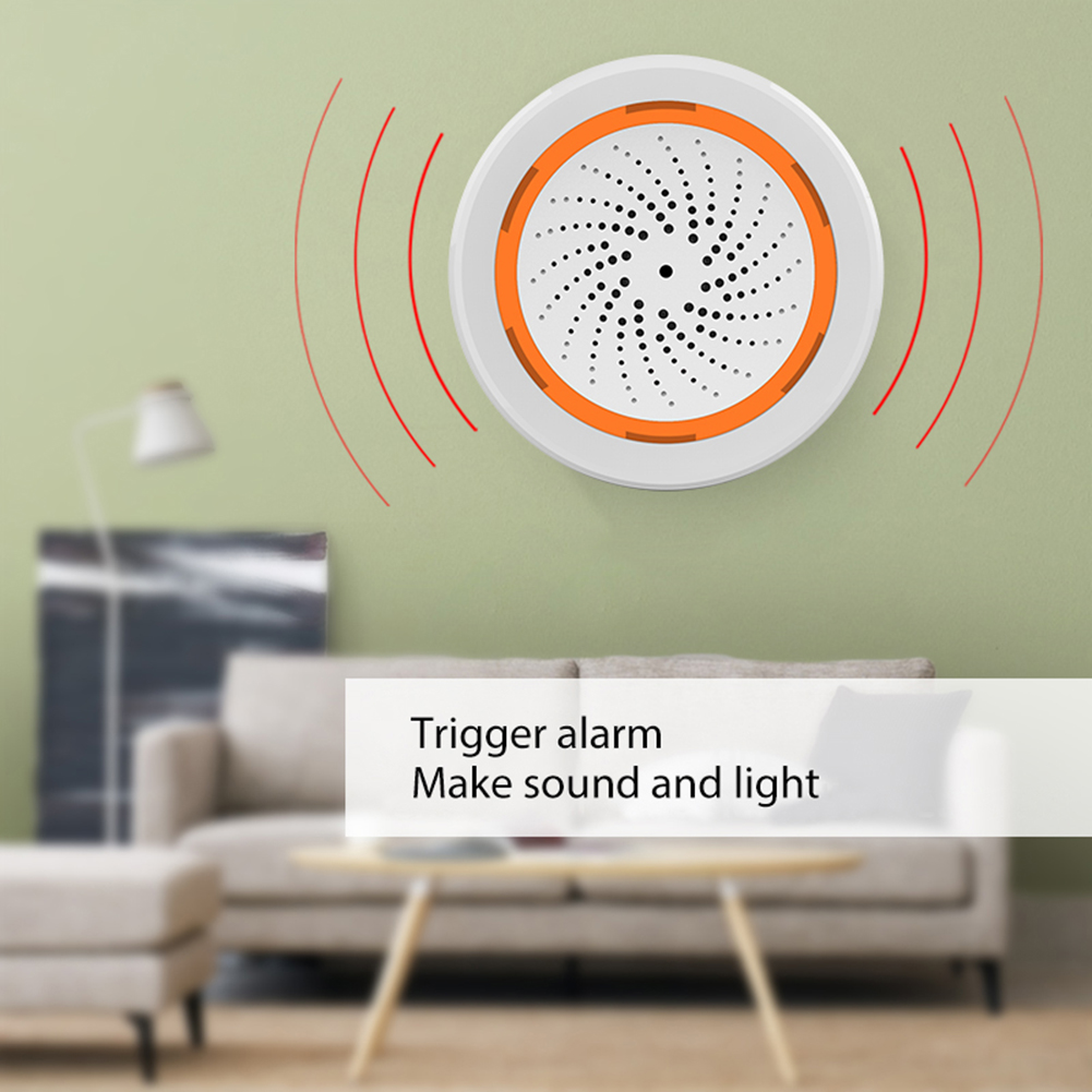 Tuya Zigbee Sound Light Sensor - Sim Gsm Alarm review and price