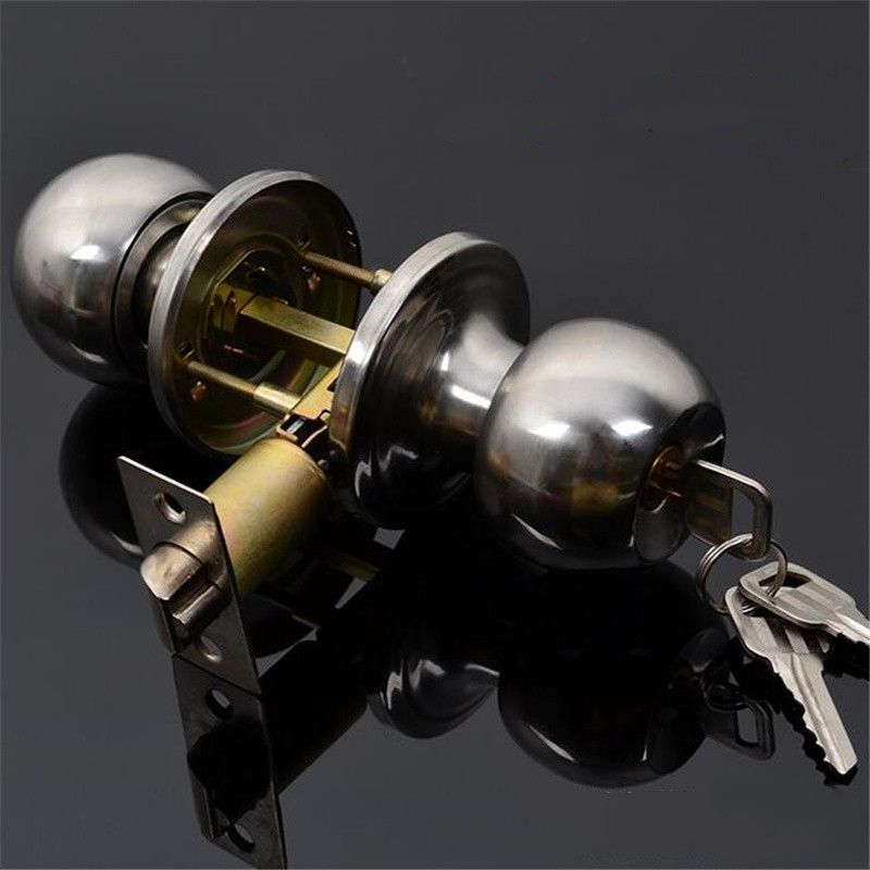 Round Ball Privacy Door Knob B - Home Security Ideas review and price