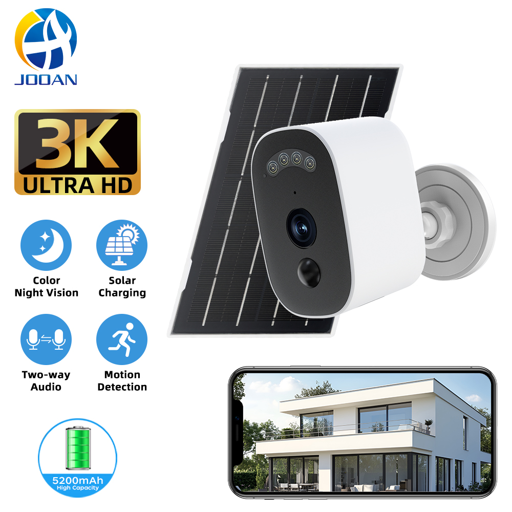 Jooan 3K HD Solar Security Cam - Home Security Ideas review and price