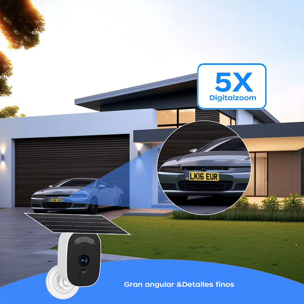 Jooan 3K HD Solar Security Cam - Home Security Ideas review and price