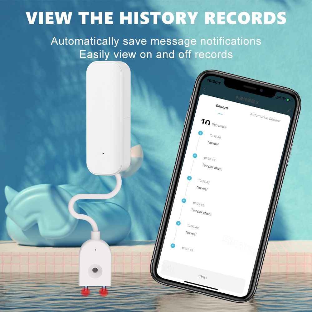 WiFi/Zigbee Water Sensor Tuya  - Sim Gsm Alarm review and price