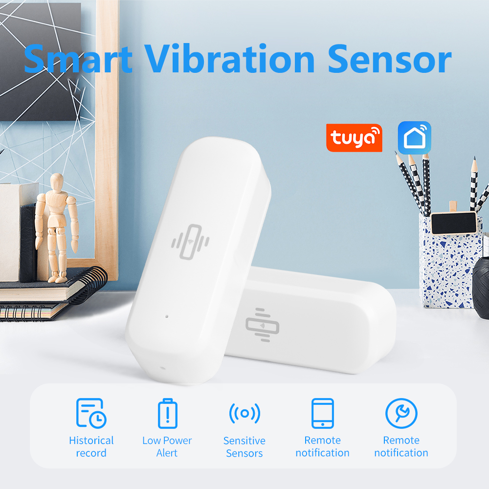 Tuya Smart WiFi Vibration Sens - Home Security And Monitoring review and price