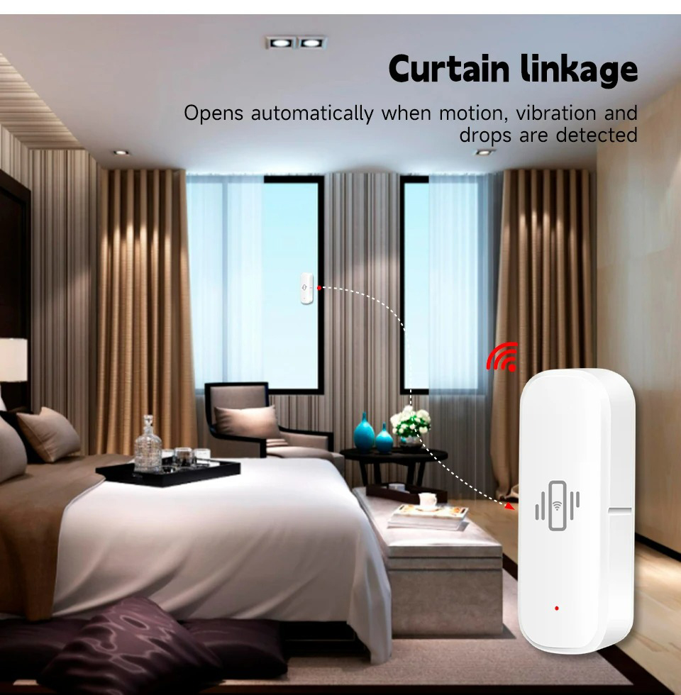 Tuya Smart WiFi Vibration Sens - Home Security And Monitoring review and price