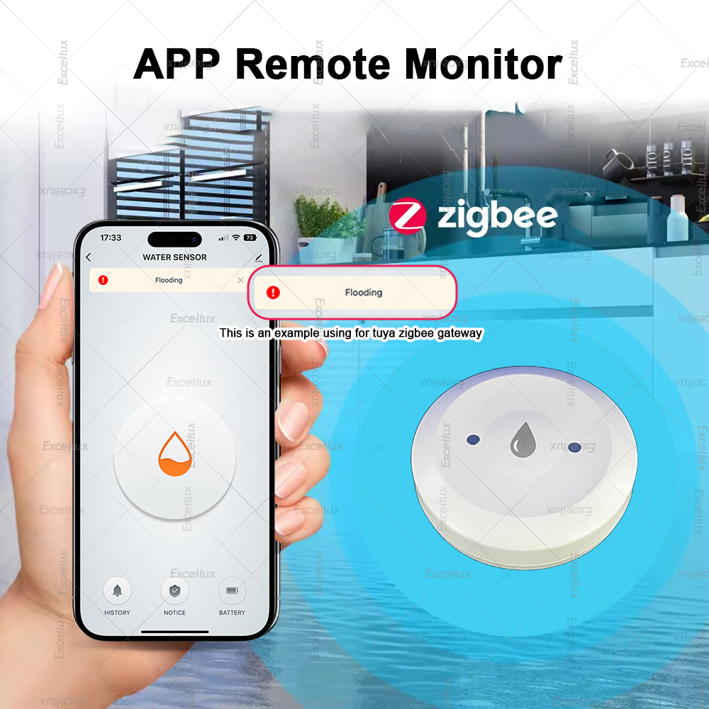 Zigbee Water Detector Leakage  - Home Security And Monitoring review and price