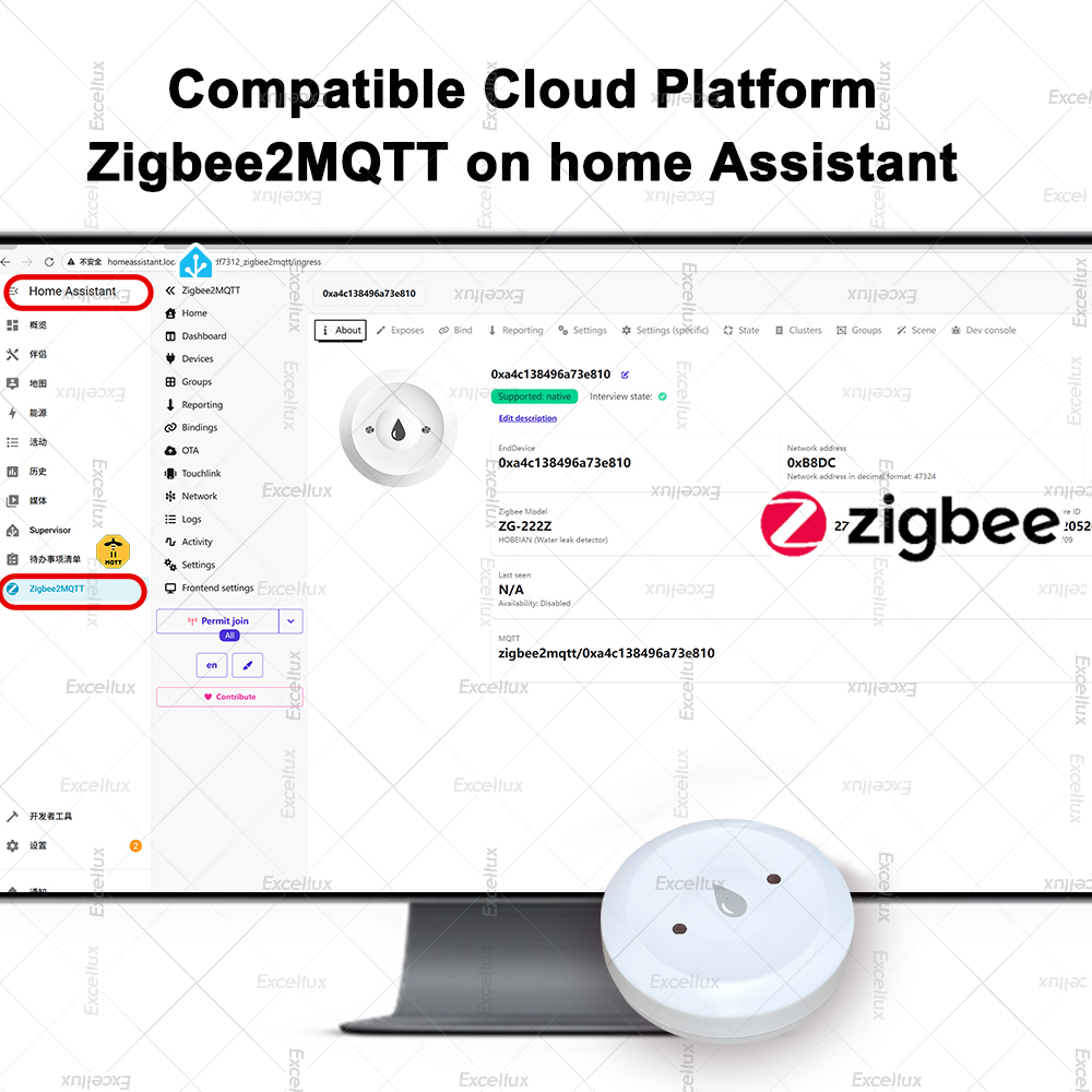 Zigbee Water Detector Leakage  - Home Security And Monitoring review and price