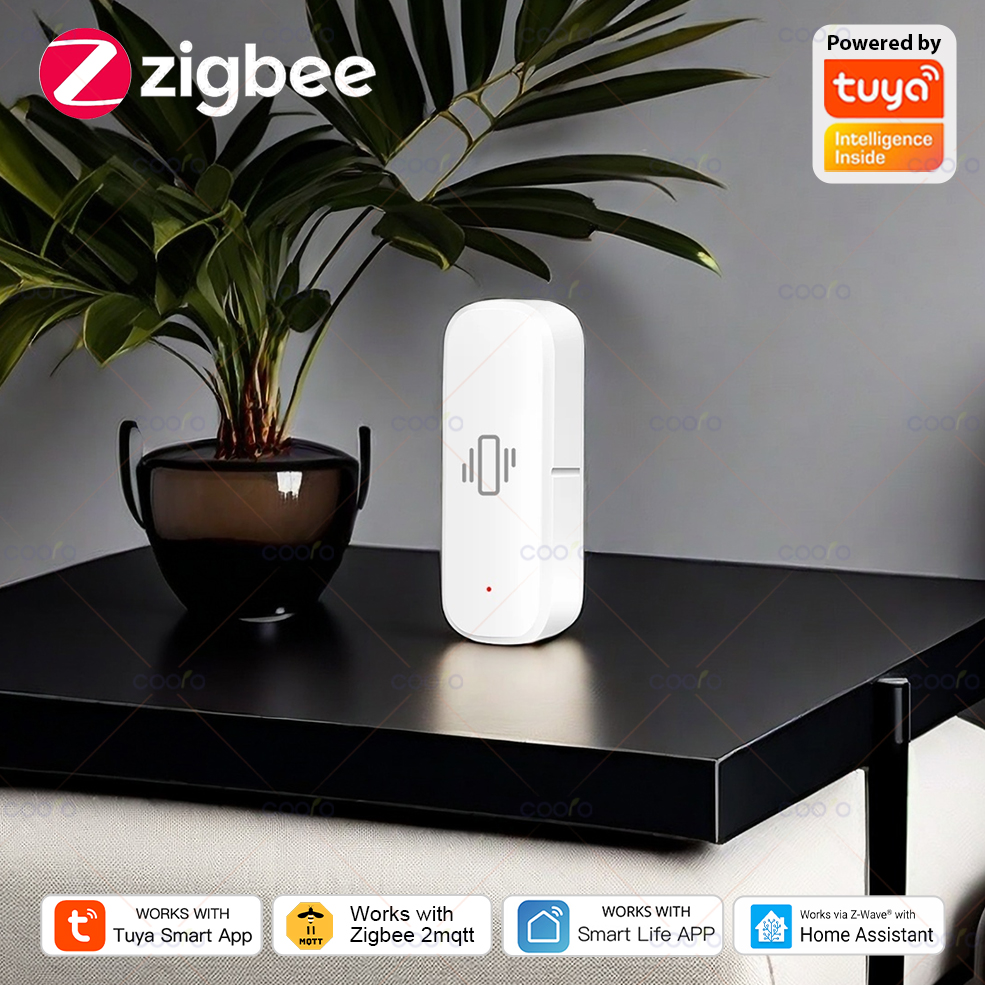 Smart ZigBee Vibration Sensor  - Home Security And Monitoring review and price