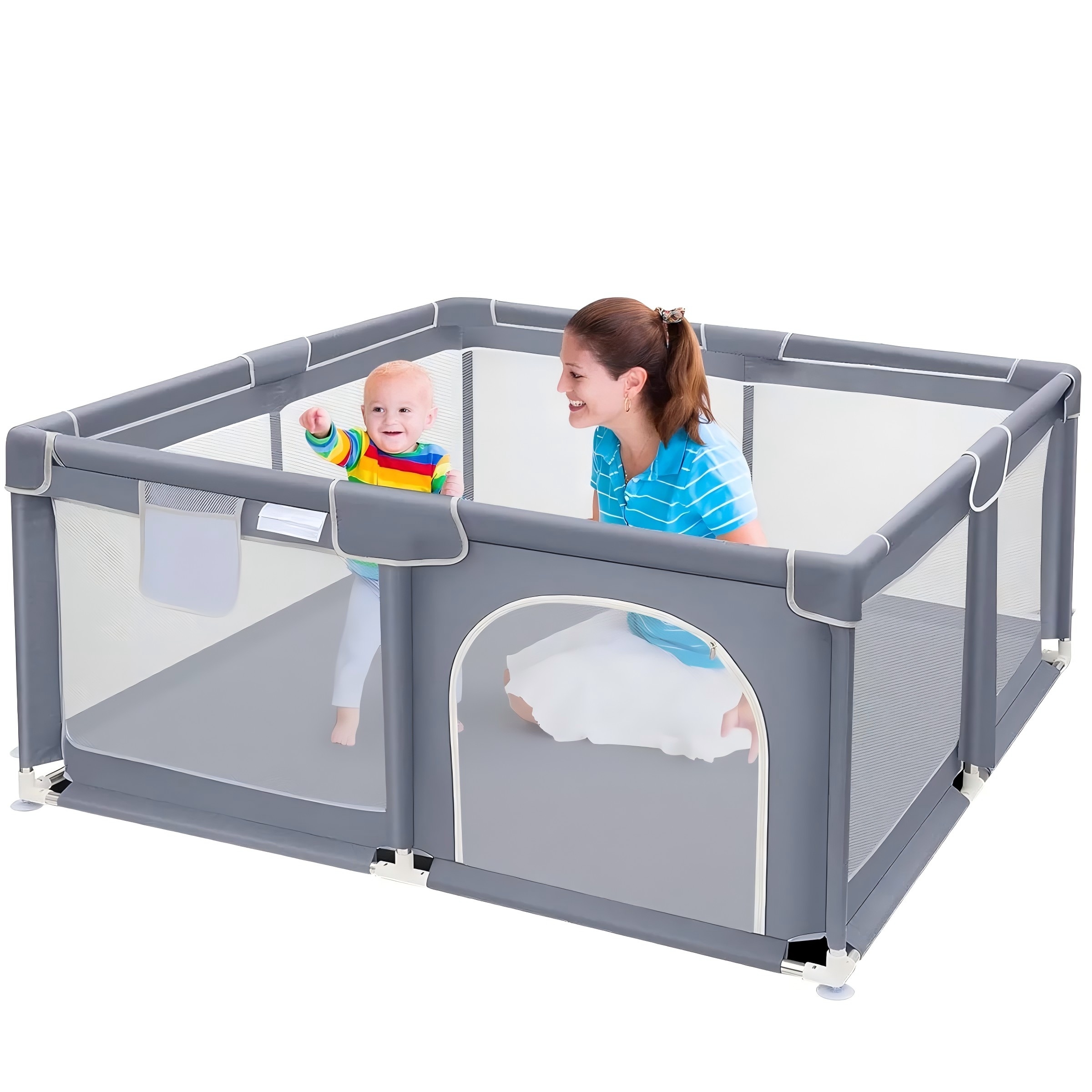 Baby Playpen, Extra Large Play - Home Security Safe review and price