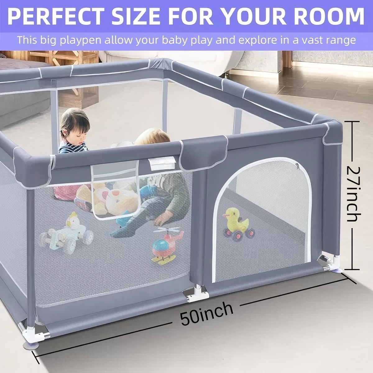 Baby Playpen, Extra Large Play - Home Security Safe review and price