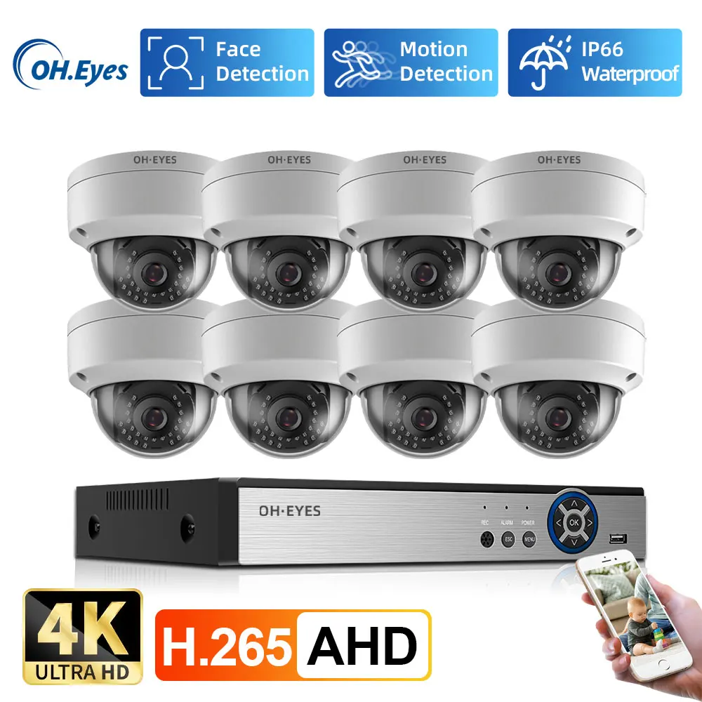 Home Security 8MP H.265+ 4CH 4 - Home Security Kit review and price