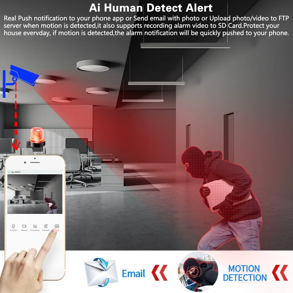 Home Security 8MP H.265+ 4CH 4 - Home Security Kit review and price