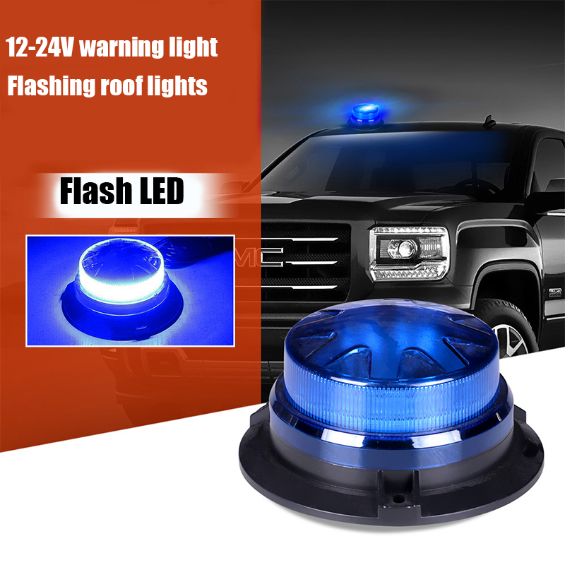 Magnetic Base LED Blue Emergen - Home Security Police review and price