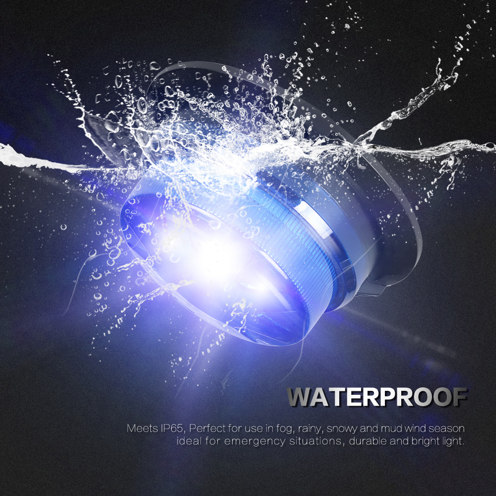 Magnetic Base LED Blue Emergen - Home Security Police review and price