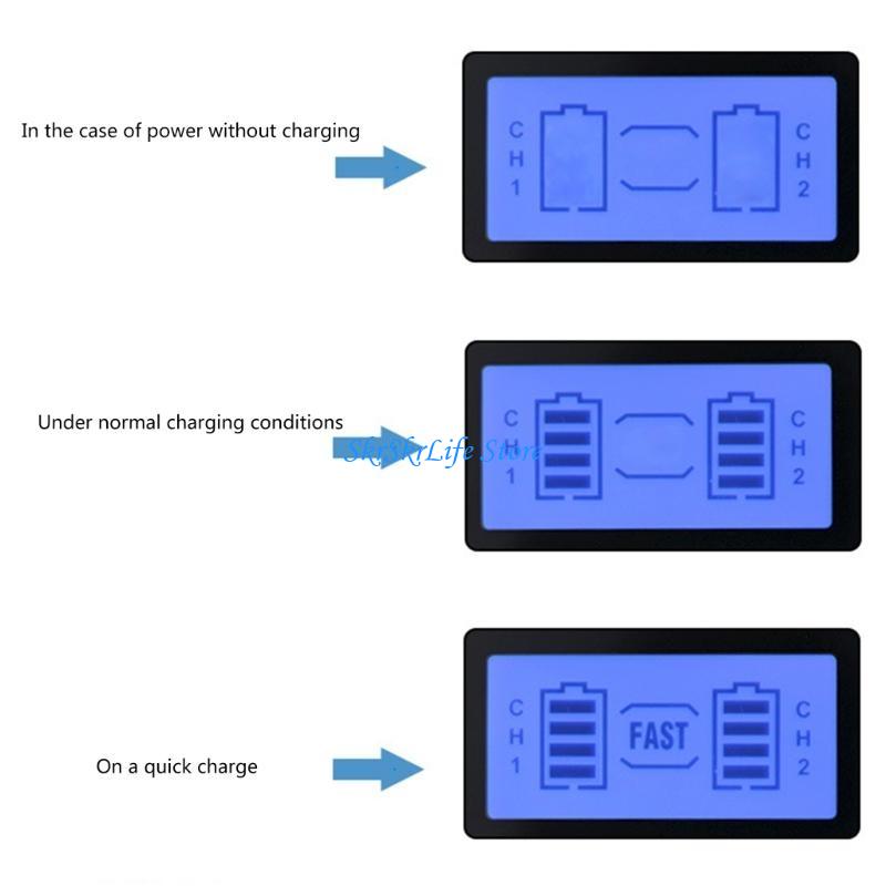 E65E LCD USB Double Battery Ch - Home Security Arlo review and price