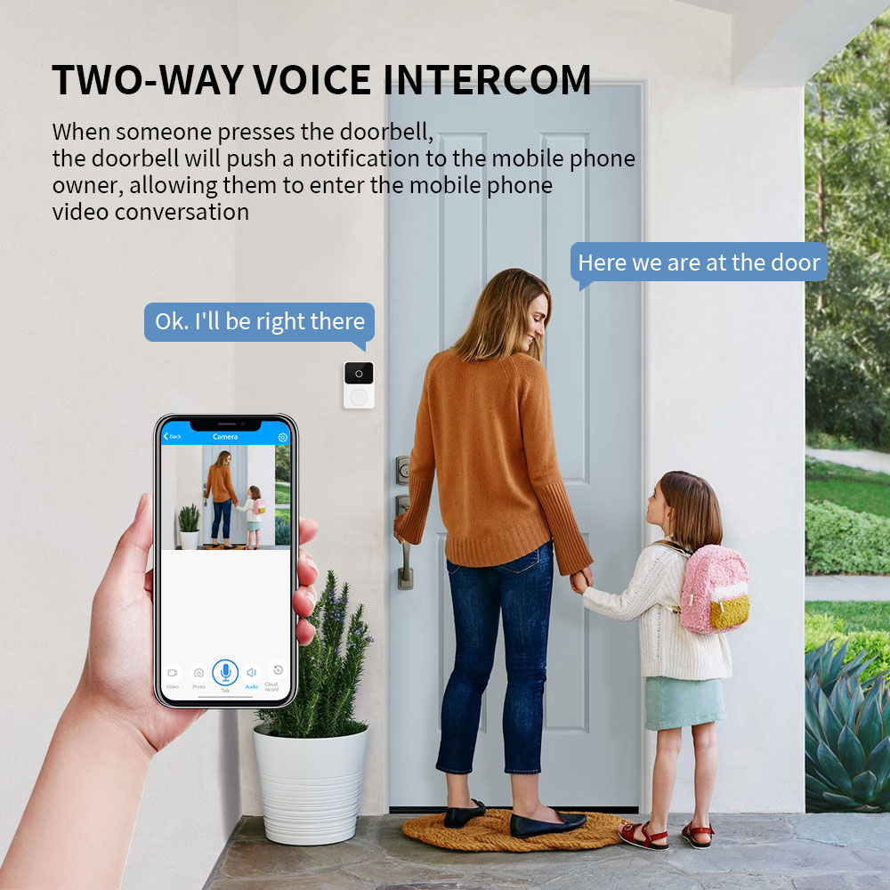 H5 Wireless Smart Video Doorbe - Home Security Ideas review and price