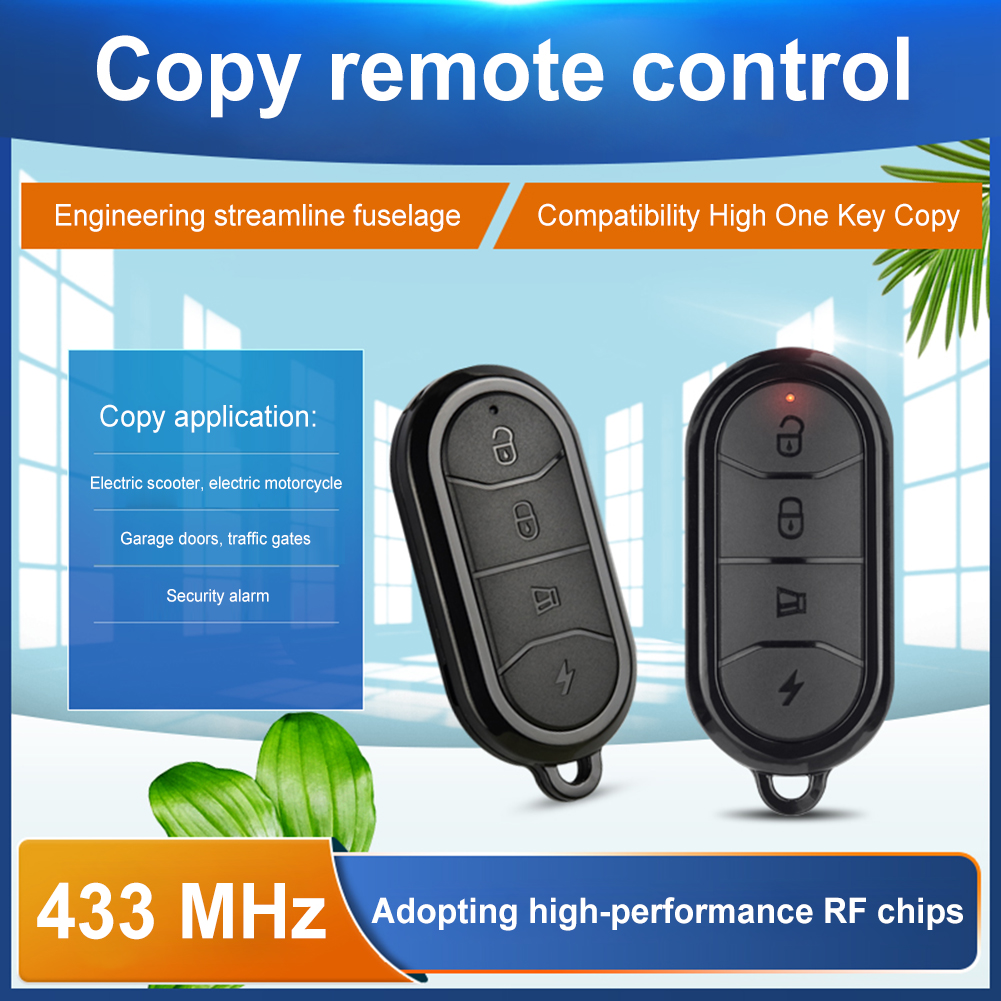 315 MHz/433 MHz Garage Door Ga - Home Security Key Fob review and price