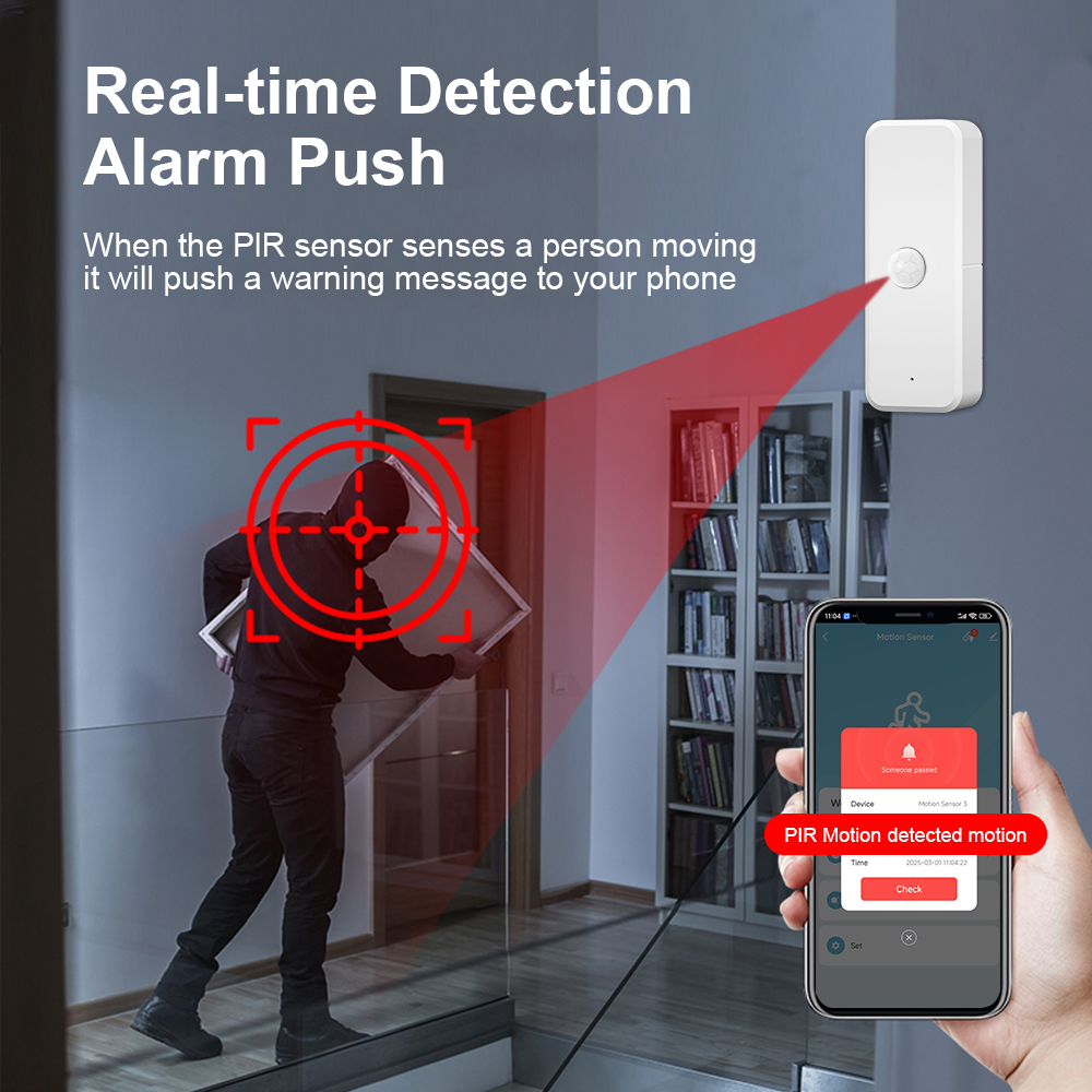 New Tuya WiFi PIR Motion Detec - Home Security Tools review and price