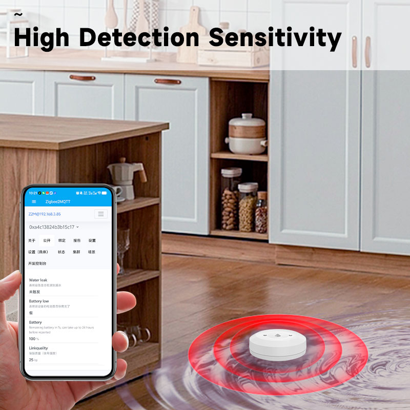 Smart ZigBee3.0 2MQTT Water Le - Home Security Tools review and price