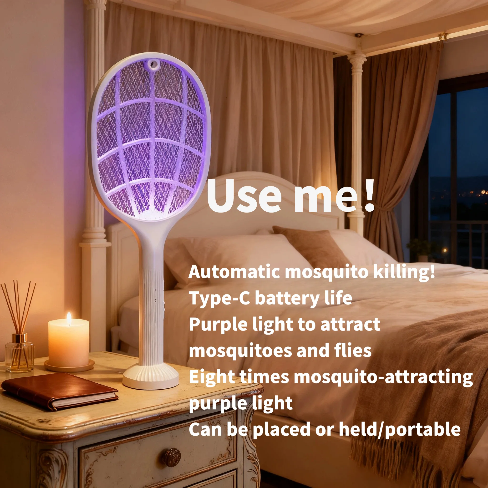 2-in-1 Smart Bug Zapper Racket - Home Security Fence review and price