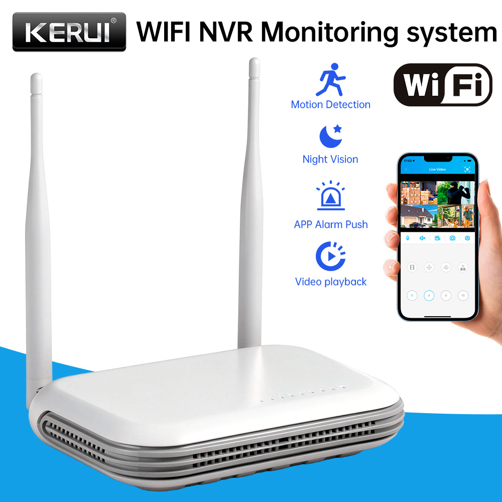 KERUI Mini Network WIFI 8CH NV - Home Security Ideas review and price