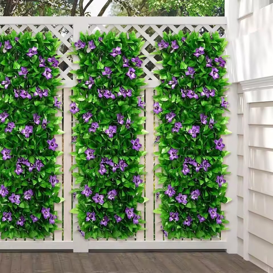 Artificial Hedge Fake Leaf Wal - Home Security Fence review and price