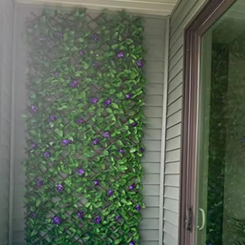Artificial Hedge Fake Leaf Wal - Home Security Fence review and price
