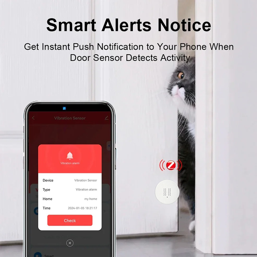 Tuya ZigBee Smart Vibration &  - Sim Gsm Alarm review and price