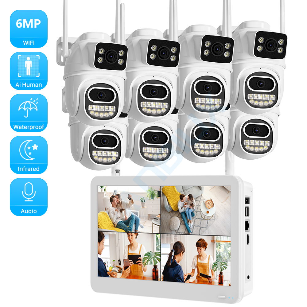 Wireless CCTV System WiFi Came - Home Security Kit review and price