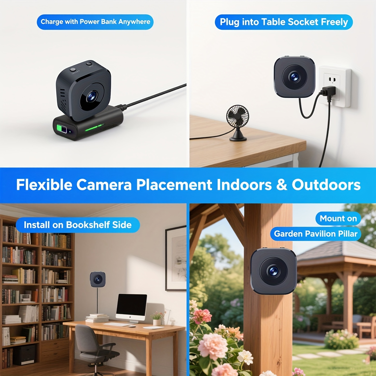 1080P HD Mini WiFi Camera Indo - Home Security And Monitoring review and price