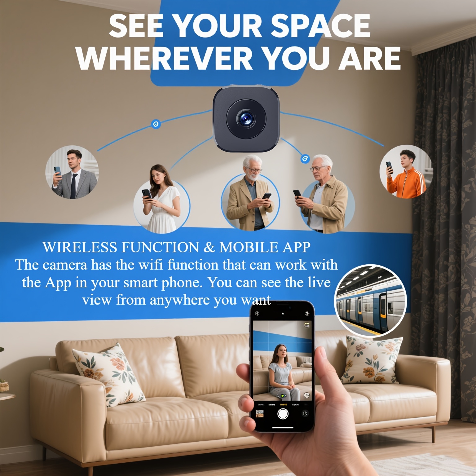 1080P HD Mini WiFi Camera Indo - Home Security And Monitoring review and price