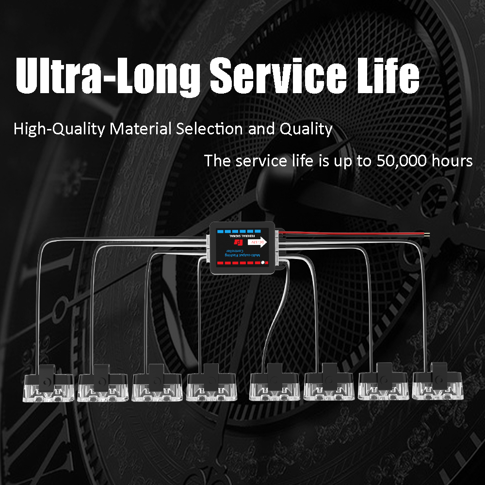 8 In 1 LED Emergency Strobe Li - Home Security Police review and price