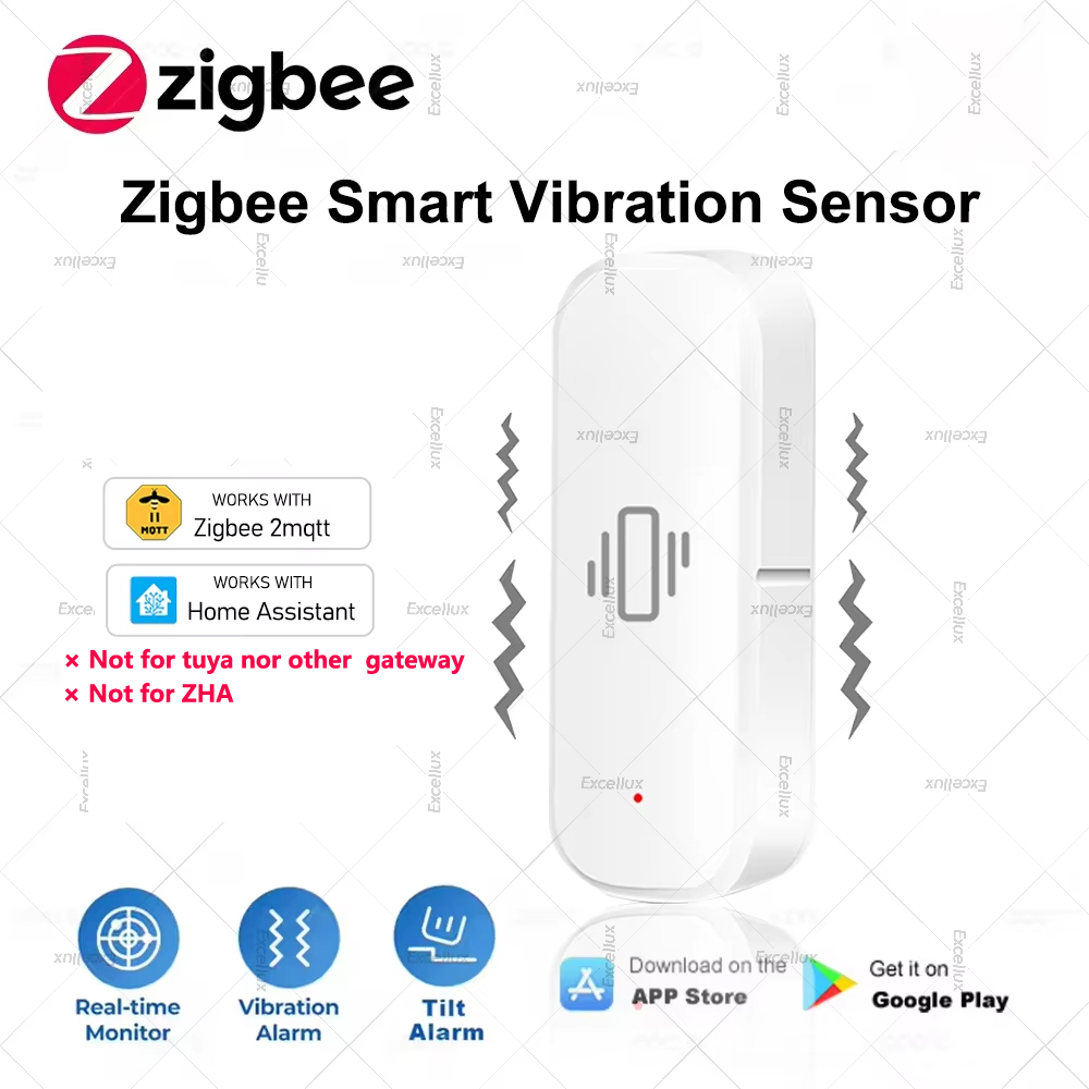 Zigbee Smart Vibration Sensor  - Home Security And Monitoring review and price