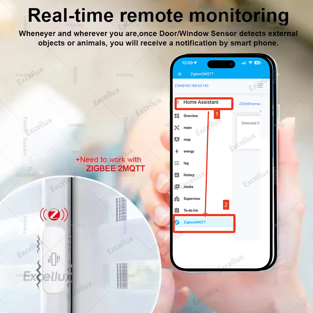 Zigbee Smart Vibration Sensor  - Home Security And Monitoring review and price