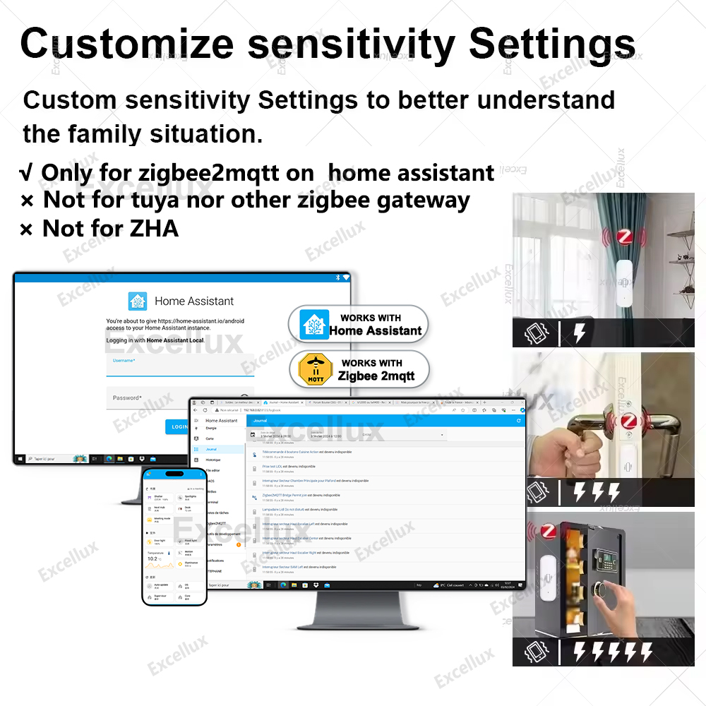 Zigbee Smart Vibration Sensor  - Home Security And Monitoring review and price