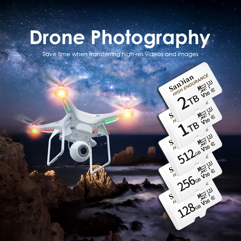 128GB 2026 V30 U3 C10 High End - Drone Security Home review and price