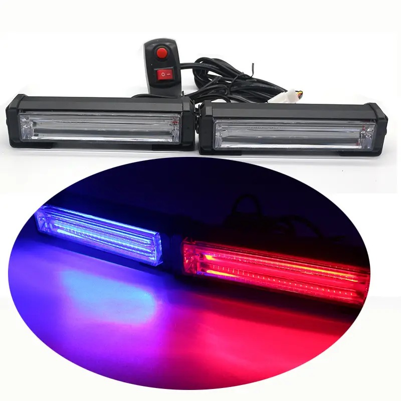2Pcs COB Strobe Light Car Emer - Home Security Police review and price