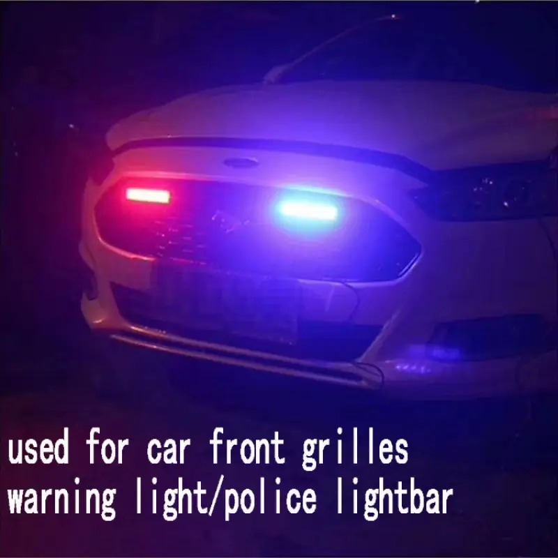 2Pcs COB Strobe Light Car Emer - Home Security Police review and price